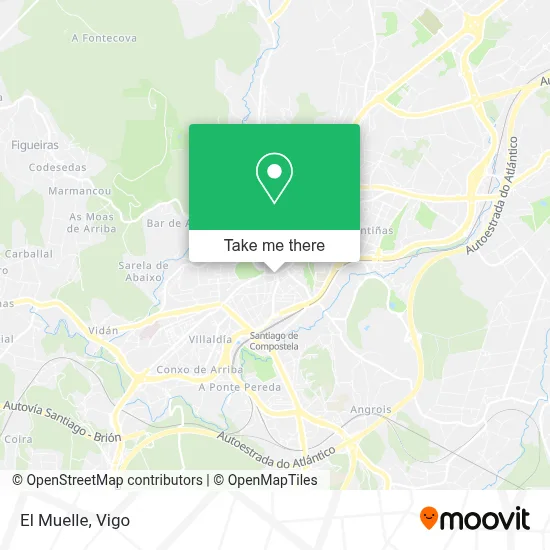 El Muelle map