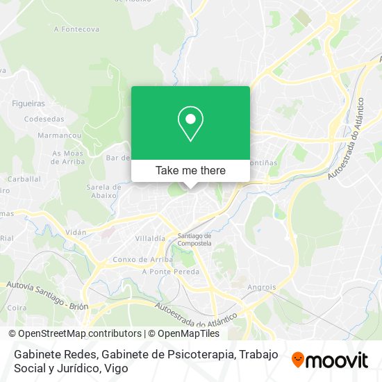 Gabinete Redes, Gabinete de Psicoterapia, Trabajo Social y Jurídico map