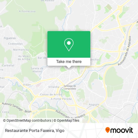 Restaurante Porta Faxeira map