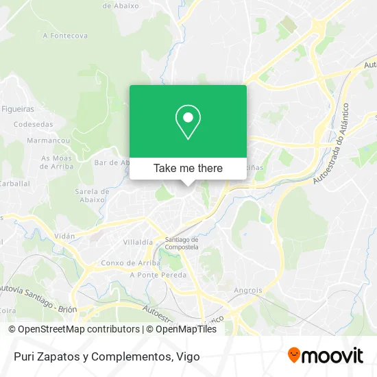 Puri Zapatos y Complementos map