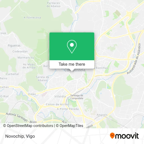 Novochip map