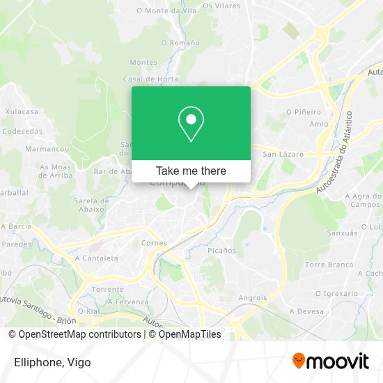Elliphone map