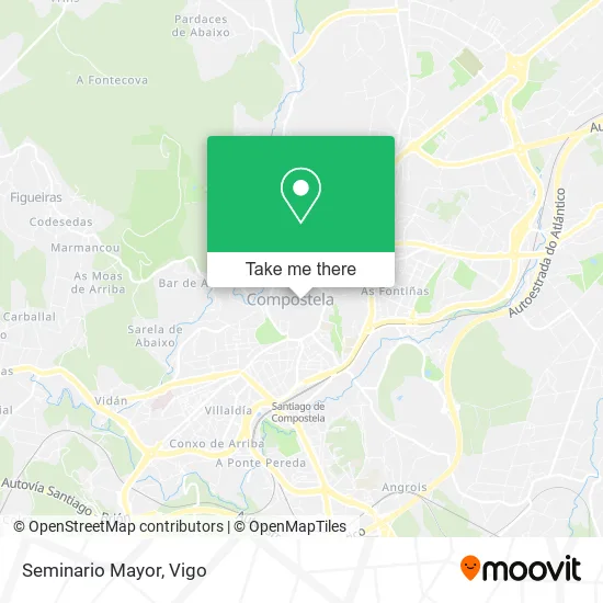 Seminario Mayor map
