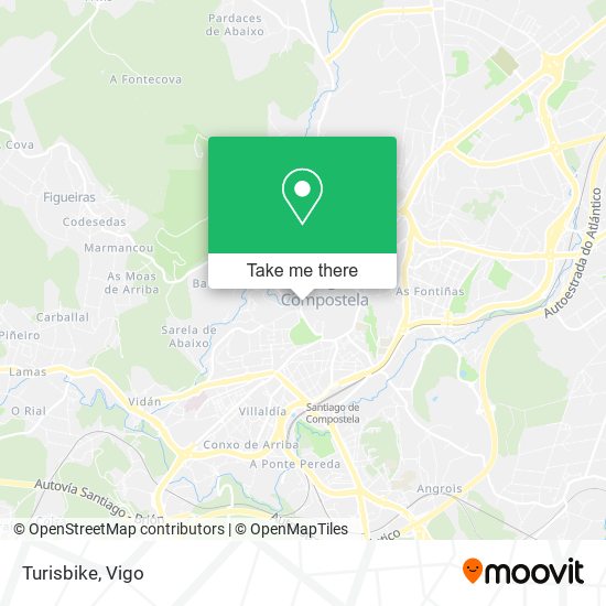 Turisbike map