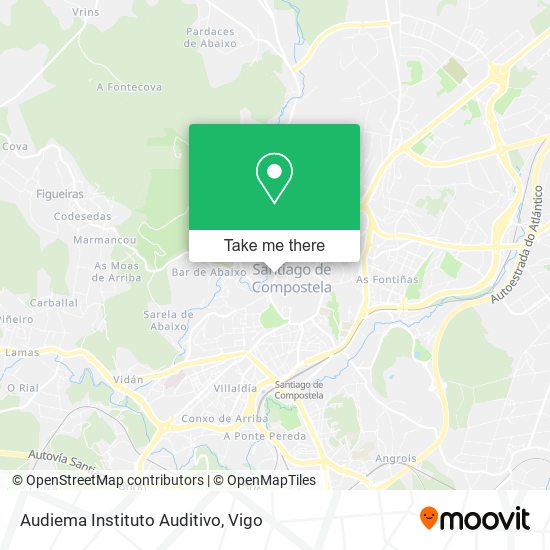 Audiema Instituto Auditivo map