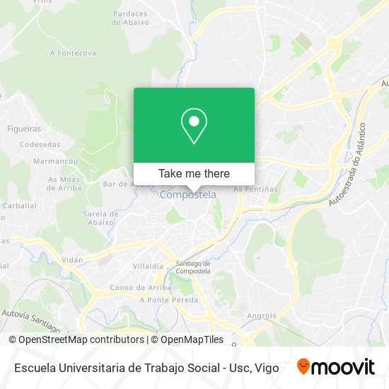 Escuela Universitaria de Trabajo Social - Usc map
