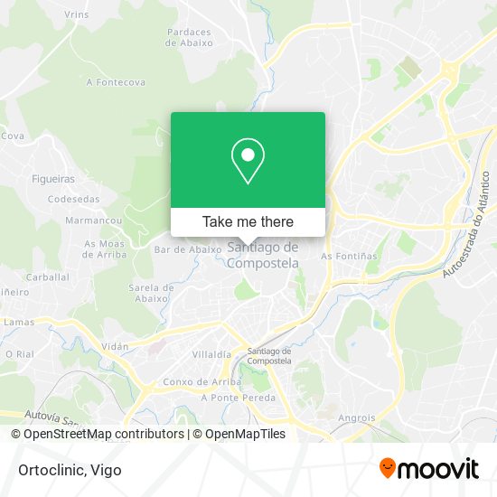 Ortoclinic map