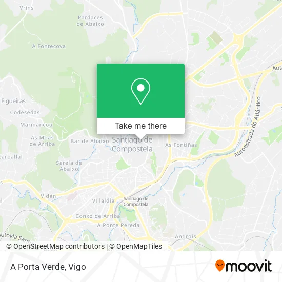 A Porta Verde map