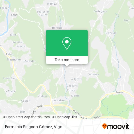 mapa Farmacia Salgado Gómez