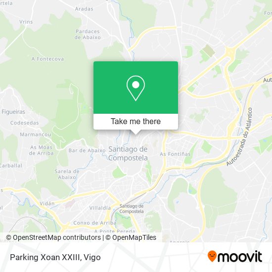 mapa Parking Xoan XXIII