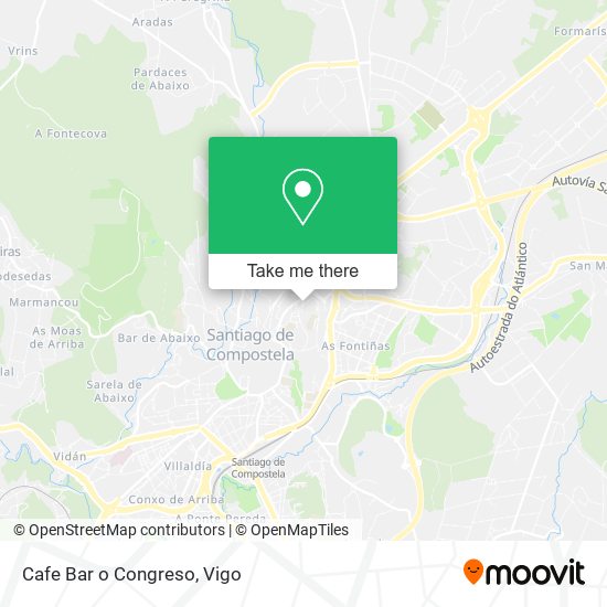 Cafe Bar o Congreso map