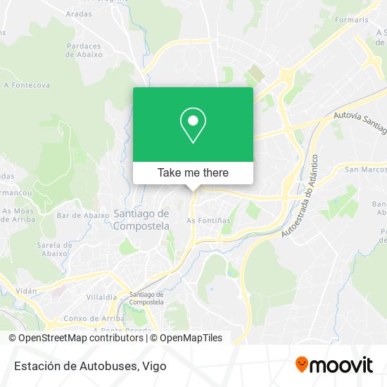 Estación de Autobuses map