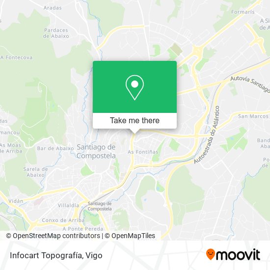 Infocart Topografía map