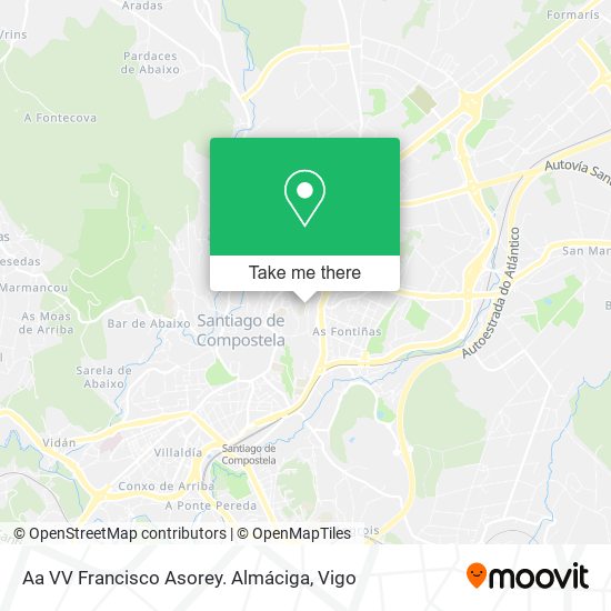 Aa VV Francisco Asorey. Almáciga map