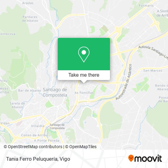 Tania Ferro Peluquería map