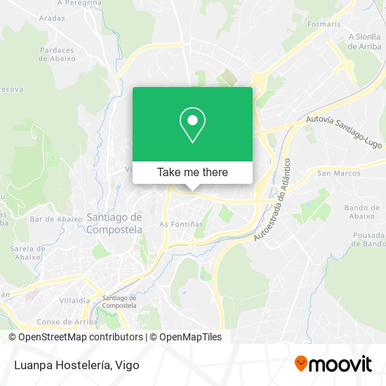 Luanpa Hostelería map