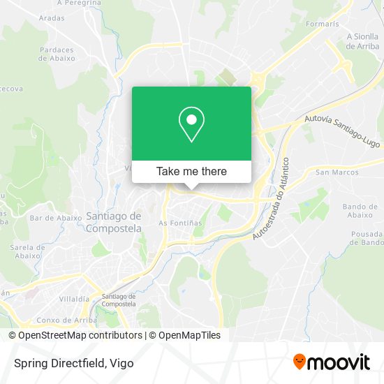 Spring Directfield map