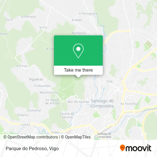 Parque do Pedroso map