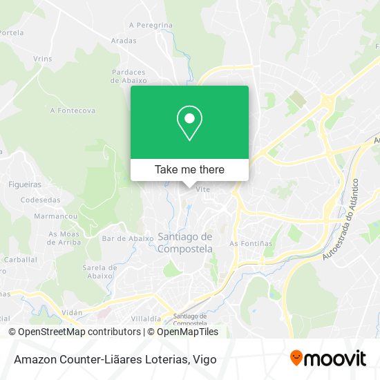 Amazon Counter-Liãares Loterias map