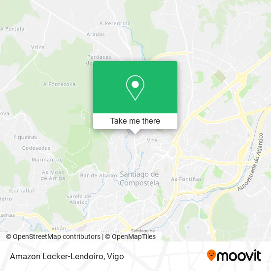 mapa Amazon Locker-Lendoiro