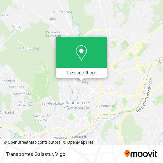 Transportes Galastur map