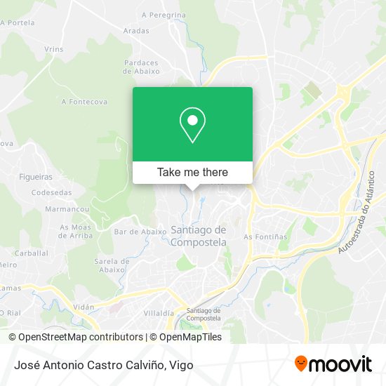 José Antonio Castro Calviño map