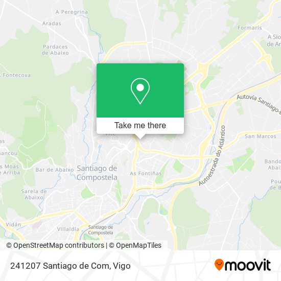 241207 Santiago de Com map