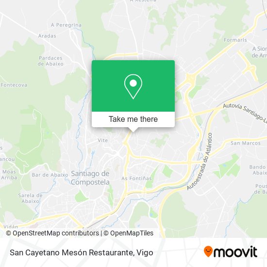 San Cayetano Mesón Restaurante map