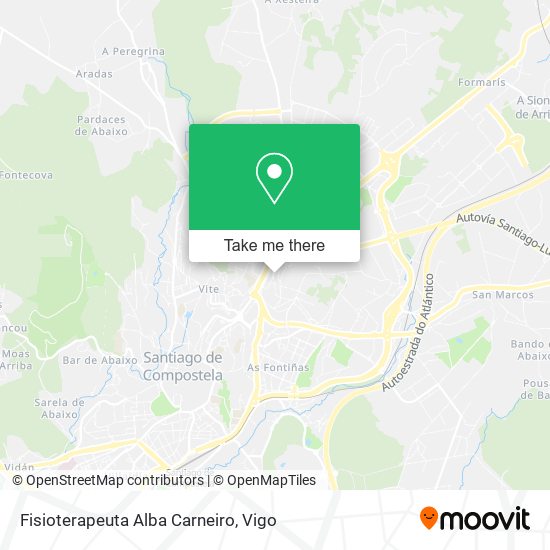 Fisioterapeuta Alba Carneiro map