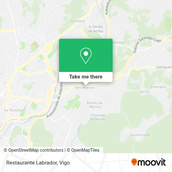 Restaurante Labrador map