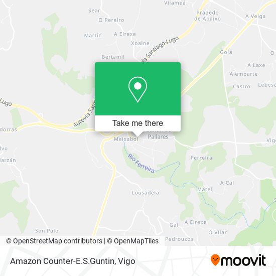 Amazon Counter-E.S.Guntin map