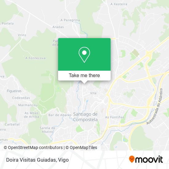 Doira Visitas Guiadas map