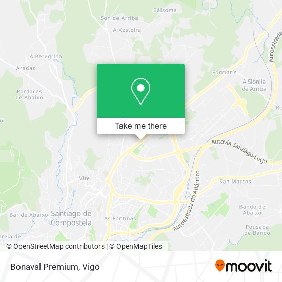 mapa Bonaval Premium