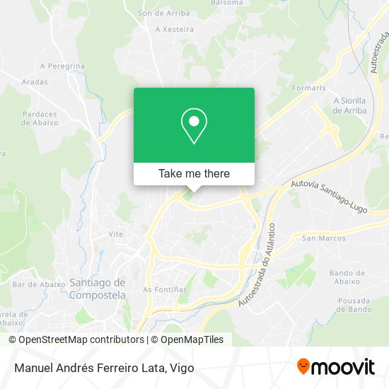 Manuel Andrés Ferreiro Lata map