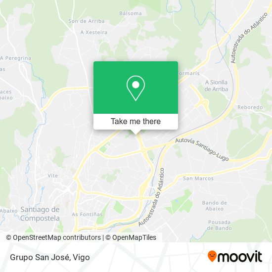 Grupo San José map