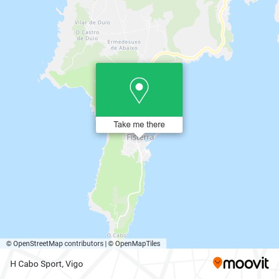 H Cabo Sport map