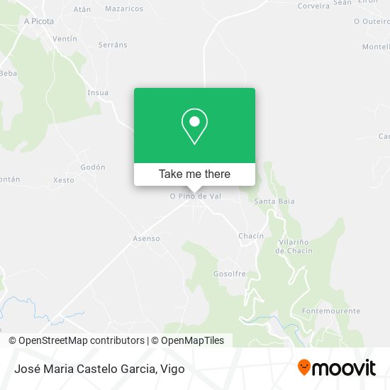 José Maria Castelo Garcia map
