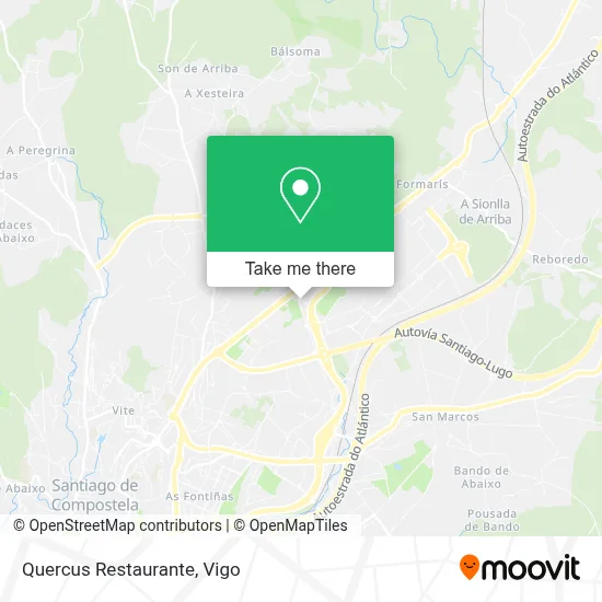 Quercus Restaurante map
