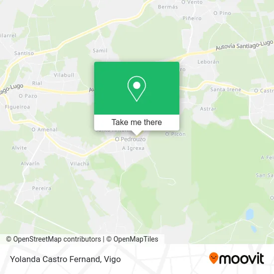 Yolanda Castro Fernand map