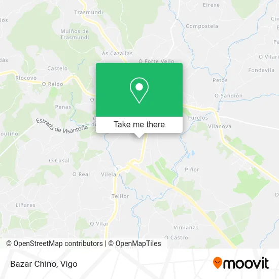 Bazar Chino map