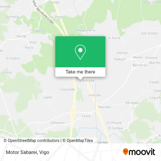 Motor Sabarei map