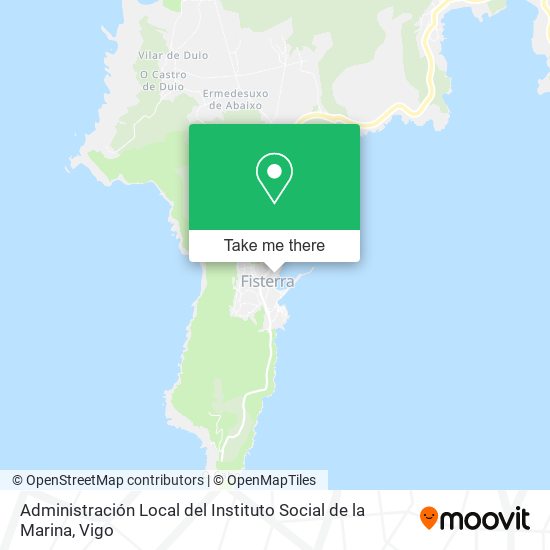 Administración Local del Instituto Social de la Marina map