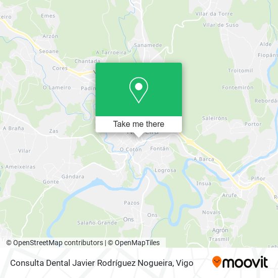 Consulta Dental Javier Rodríguez Nogueira map