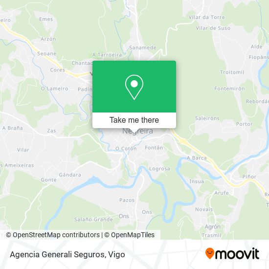 Agencia Generali Seguros map