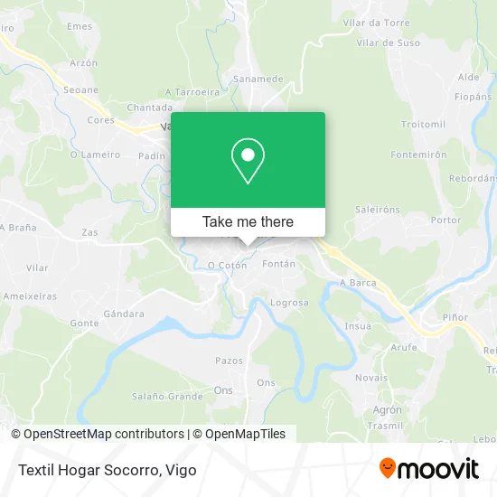 mapa Textil Hogar Socorro