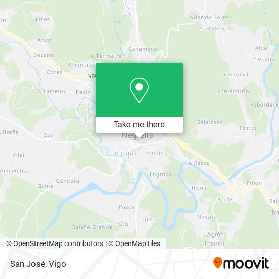 San José map