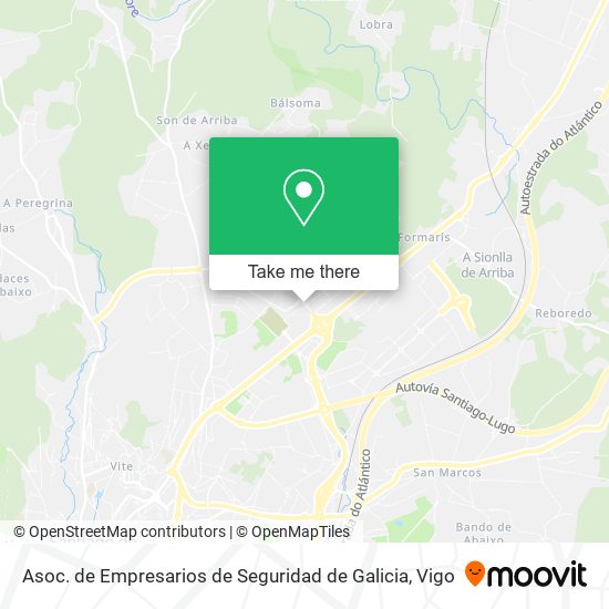 Asoc. de Empresarios de Seguridad de Galicia map