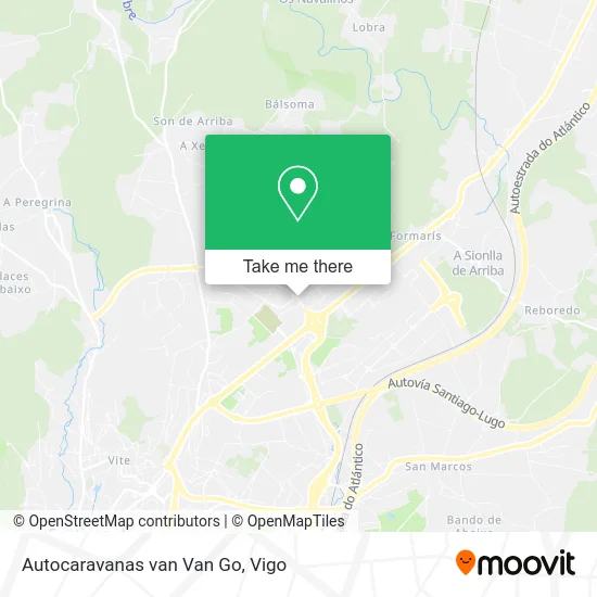 Autocaravanas van Van Go map