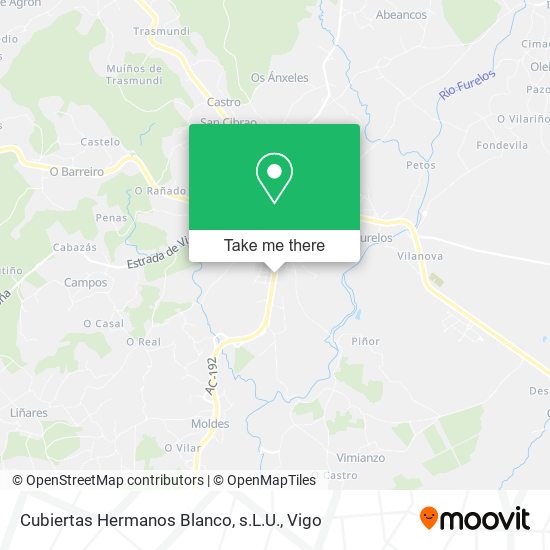 Cubiertas Hermanos Blanco, s.L.U. map