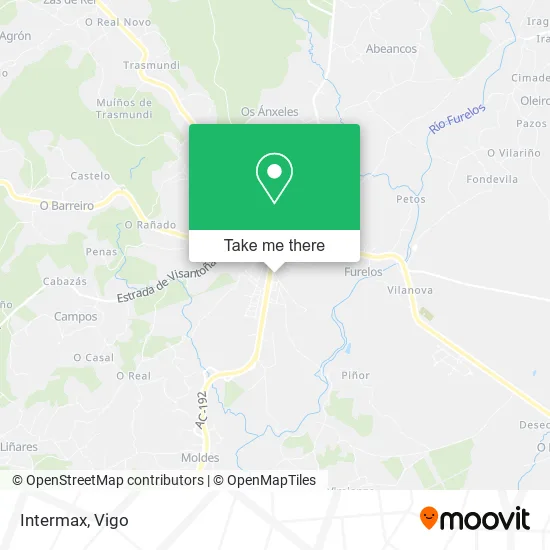 mapa Intermax
